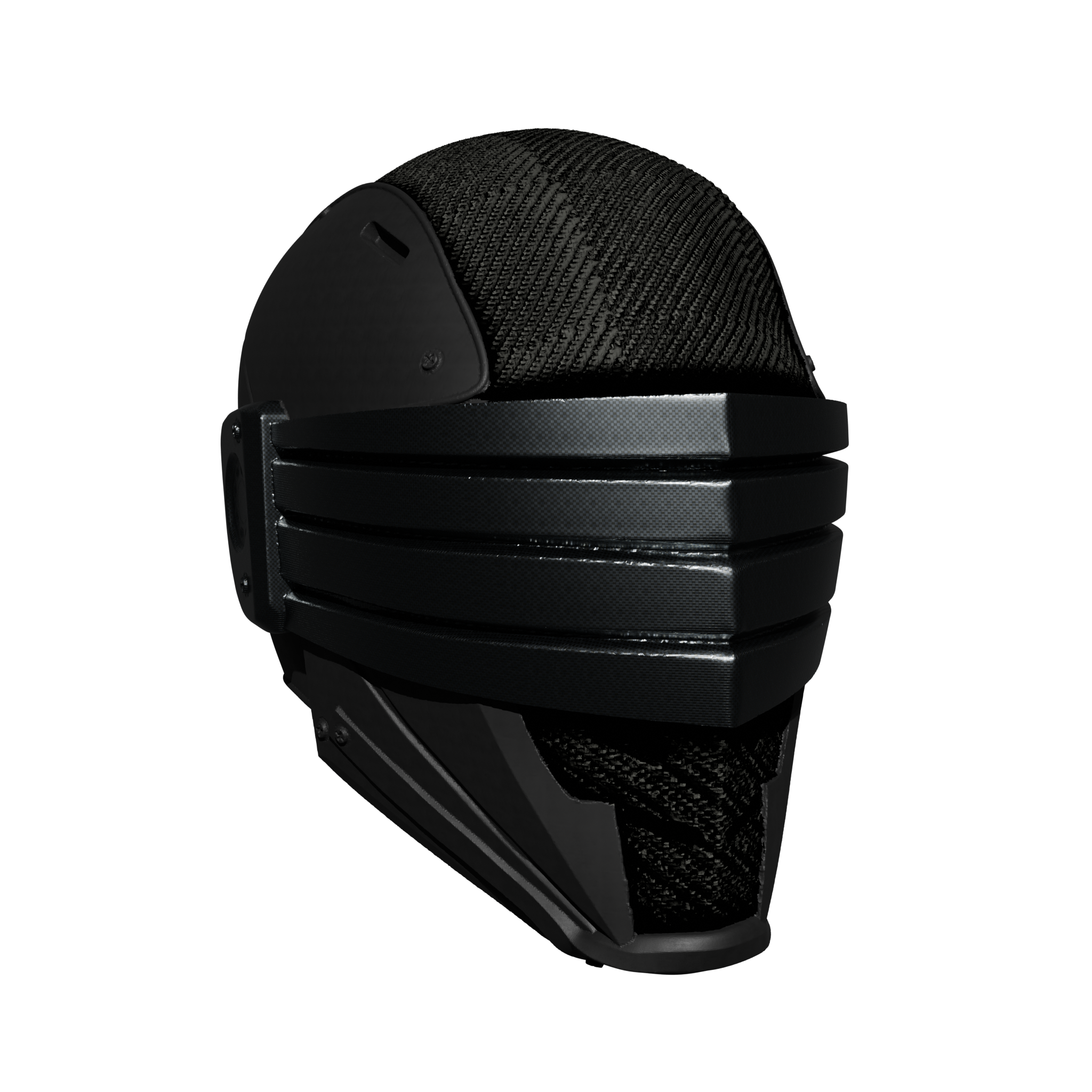 1/12 Scale Head [Unpainted]: FGSE-2 (Snake Eyes)