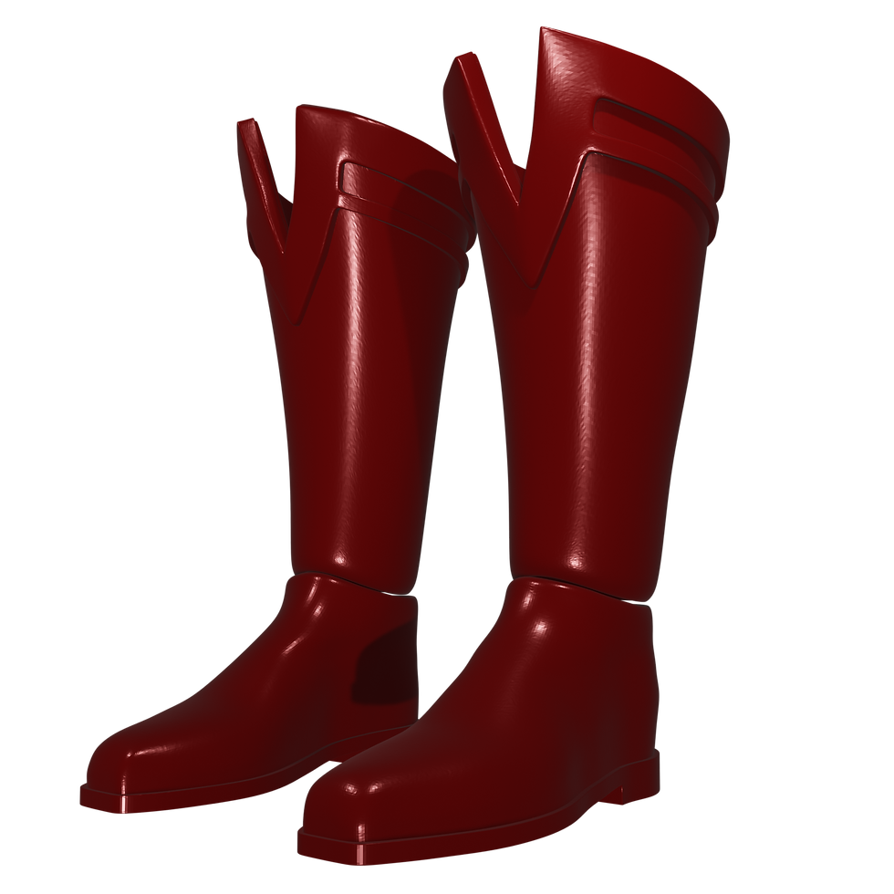 Thumbnail: 1/6 Scale Action Figure Boots: Super Steel Man (V1: MoS Non-Textured)