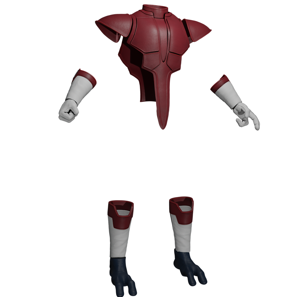Thumbnail: 1/6 Scale Armor Deluxe Kit: Nightcrawler (X-Men)