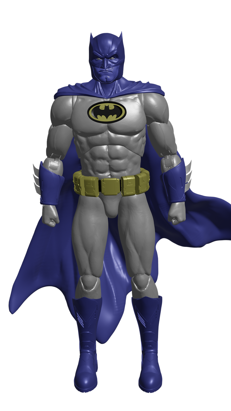 Thumbnail: 1/12 Scale Action Figure Kit: Dark Knight (Jorge Molina v2)