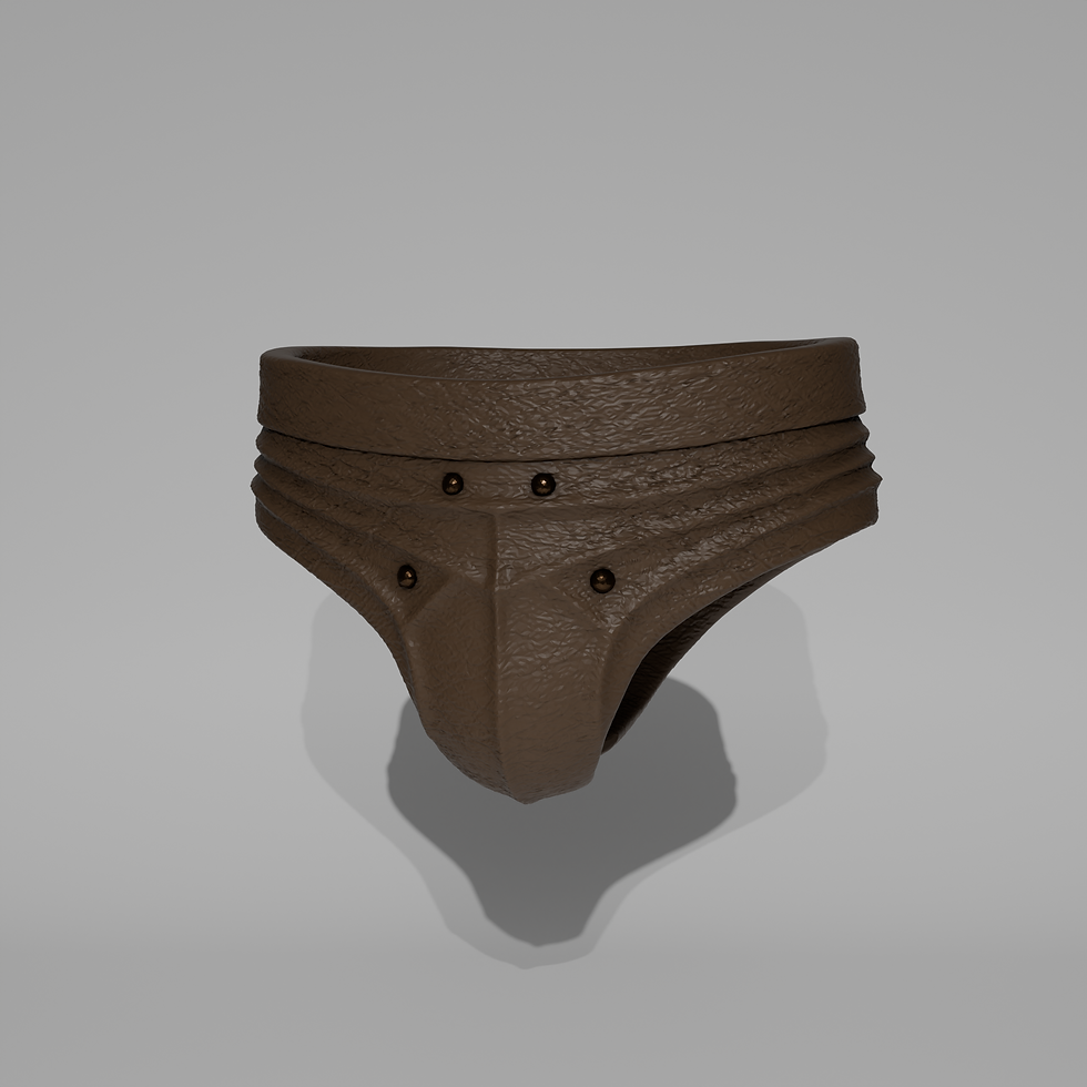 STL File: Action Figure Shorts (Greek)