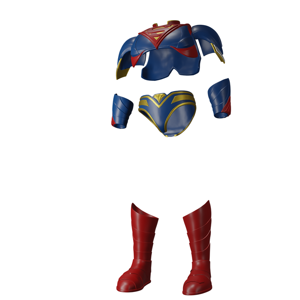 Thumbnail: 1/12 Scale Action Figure Kit: Super Steel Man (Injustice)