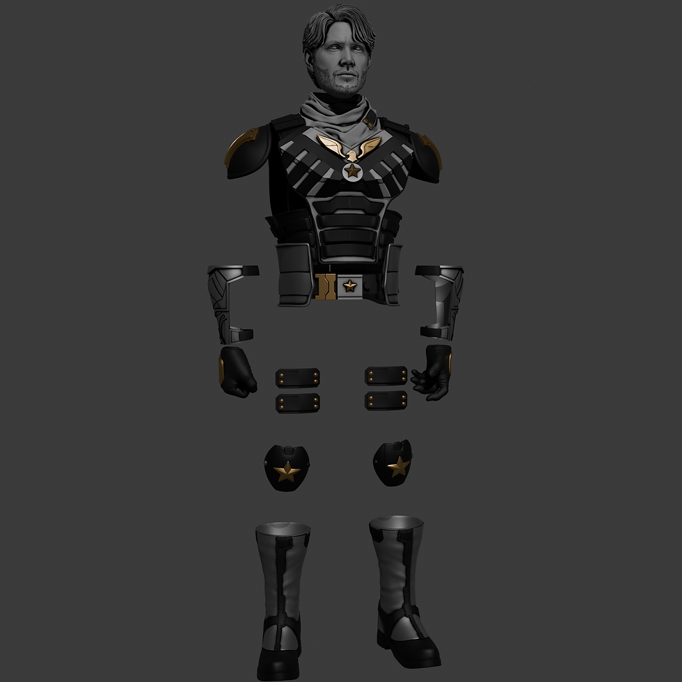 1/6 Scale Action Figure Kit: Soldier Boy (The Boys)