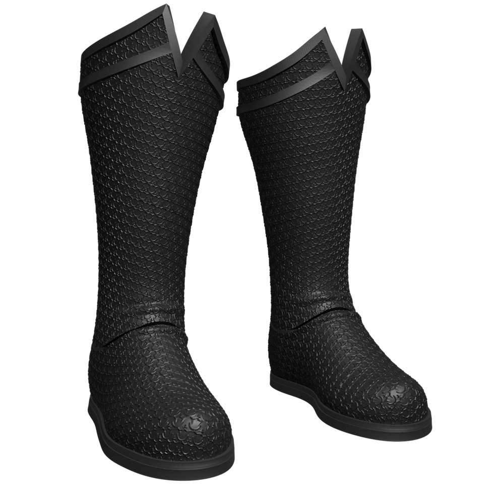 Thumbnail: 1/6 Scale Action Figure Boots: Super Steel Man (JL-MOS)