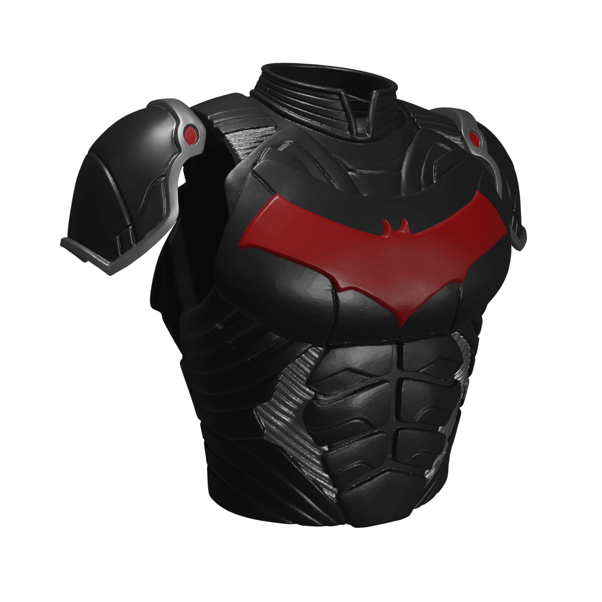 1/6 Scale Action Figure Chest Armor: Jason Todd v2 (Red Hood)