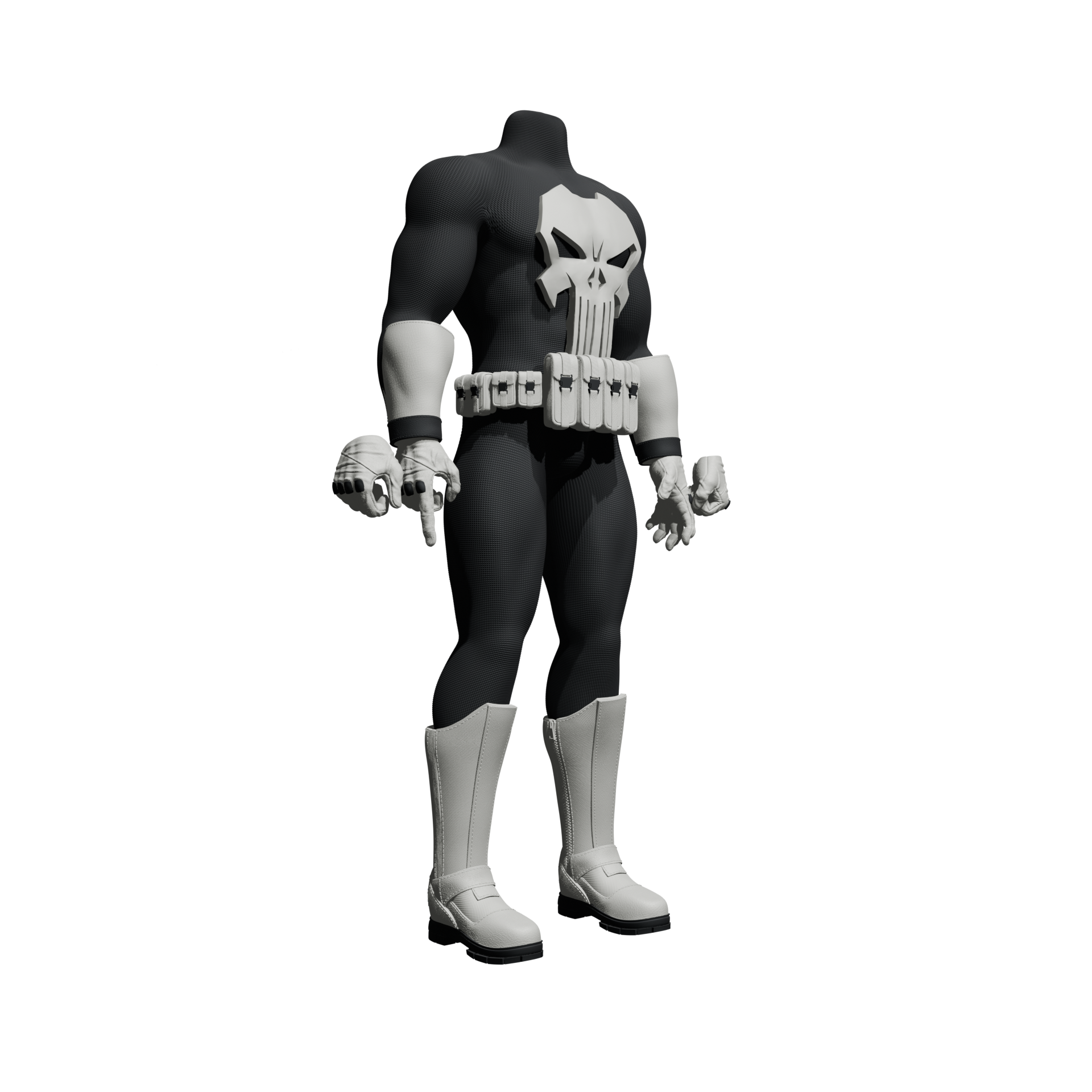 1/6 Scale Armor Kit: Punisher (Anti-Hero v1)