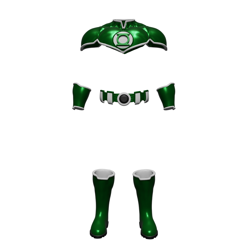 Thumbnail: 1/6 Scale Armor Kit: Willpower v1 (Lantern Corps: Green)