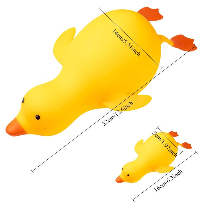 Thumbnail: Jumbo Squishy Duck™ – Soft Sensory Stress Relief Toy