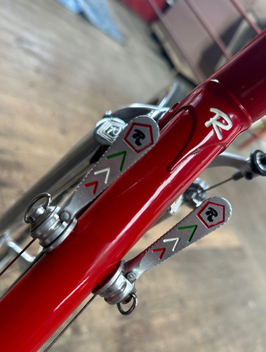 Rossin Record 51cm Red Pantograph Parts Campagnolo Nuovo Record