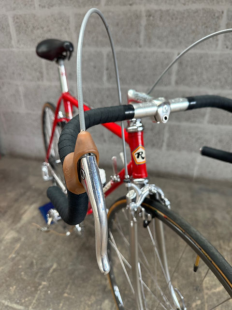 80's ROSSIN RECORD ロッシン レコード フレーム カンパ Rossin Record 51cm Red Pantograph Parts Campagnolo Nuovo Record