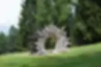 jae hyo lee wooden sculpture in trentino park sculpture park in italy