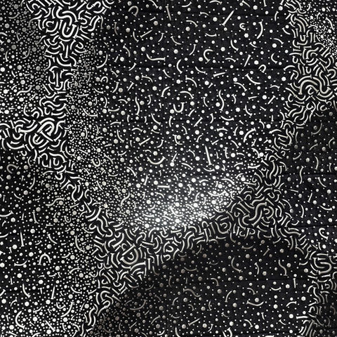 close up of artist wall technique commissioned by artelier made from steel and nails