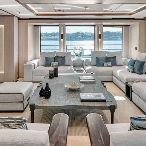 art for yachts, superyacht interiors