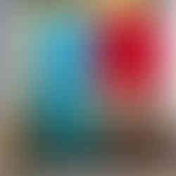 The image shows a stained-glass artwork with a creative Mondrian-like grid, featuring depictions of everyday life. The top left quadrant, bathed in sunny yellow, is juxtaposed against a sapphire blue panel that's etched with a window design, complete with four panes and intricate brickwork. Adjacent to the window, a vibrant red panel serves as the backdrop for a simple, yet bold, outline of a bowl.  Moving to the bottom half of the artwork, the lower left section portrays a convivial café scene. A couple is sketched with black lines, their chairs facing each other across a table, suggesting an intimate conversation. The background is awash in a blend of turquoise and deep green, lending an aquatic feel to the social setting.  To the right of the café is another panel, this one in earthy tones, showcasing a pair of windows drawn in stark black lines. Accenting the windows are linear bricks, adding a sense of structural realism. The entire piece is encased in a black grid, the stark lines offering a visual structure that emphasizes the contrasting colors and designs of each quadrant.