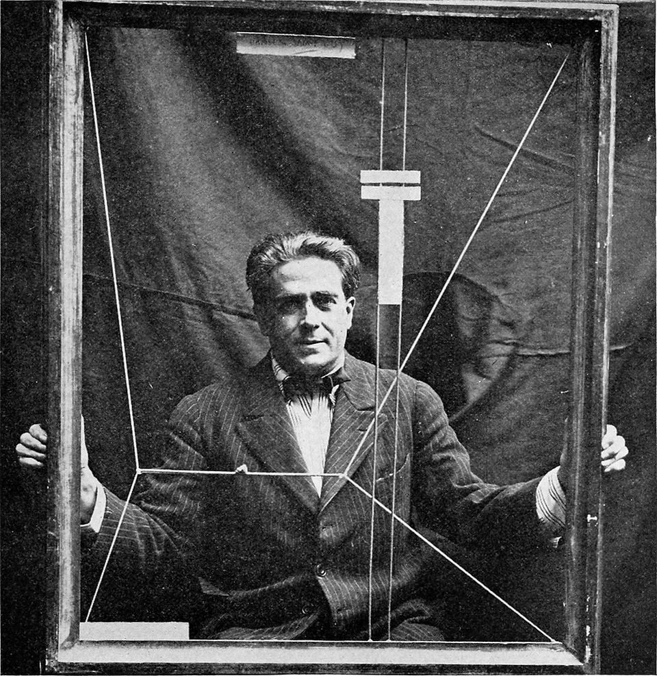 francis picabia portrait photo in black and white