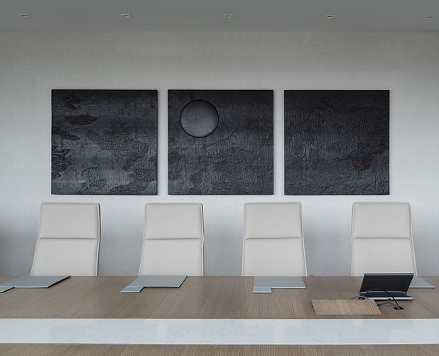 Artelier artwork located in Numis, London in their office