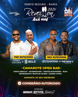 Reveillon Axé Moi Porto Seguro Bahia