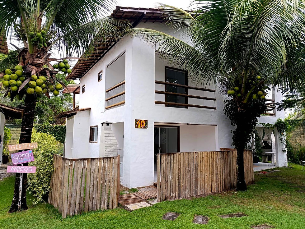 Ref.: 624 - Casa para Locação na Estrada da Balsa com 3 dormitórios, em Arraial d'Ajuda