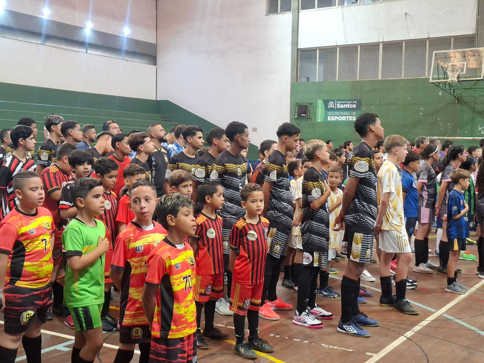 Abertura da Copa Aberta de Futsal Cidade de Santos foi realizada dia 01 de março, no Rebouças