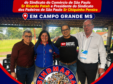 Fábio Bezerra e Lúcia Godoy recepcionam líderes nacionais da UGT em visita histórica a MS Campo Grande, MS. 08 de maio de 2026
