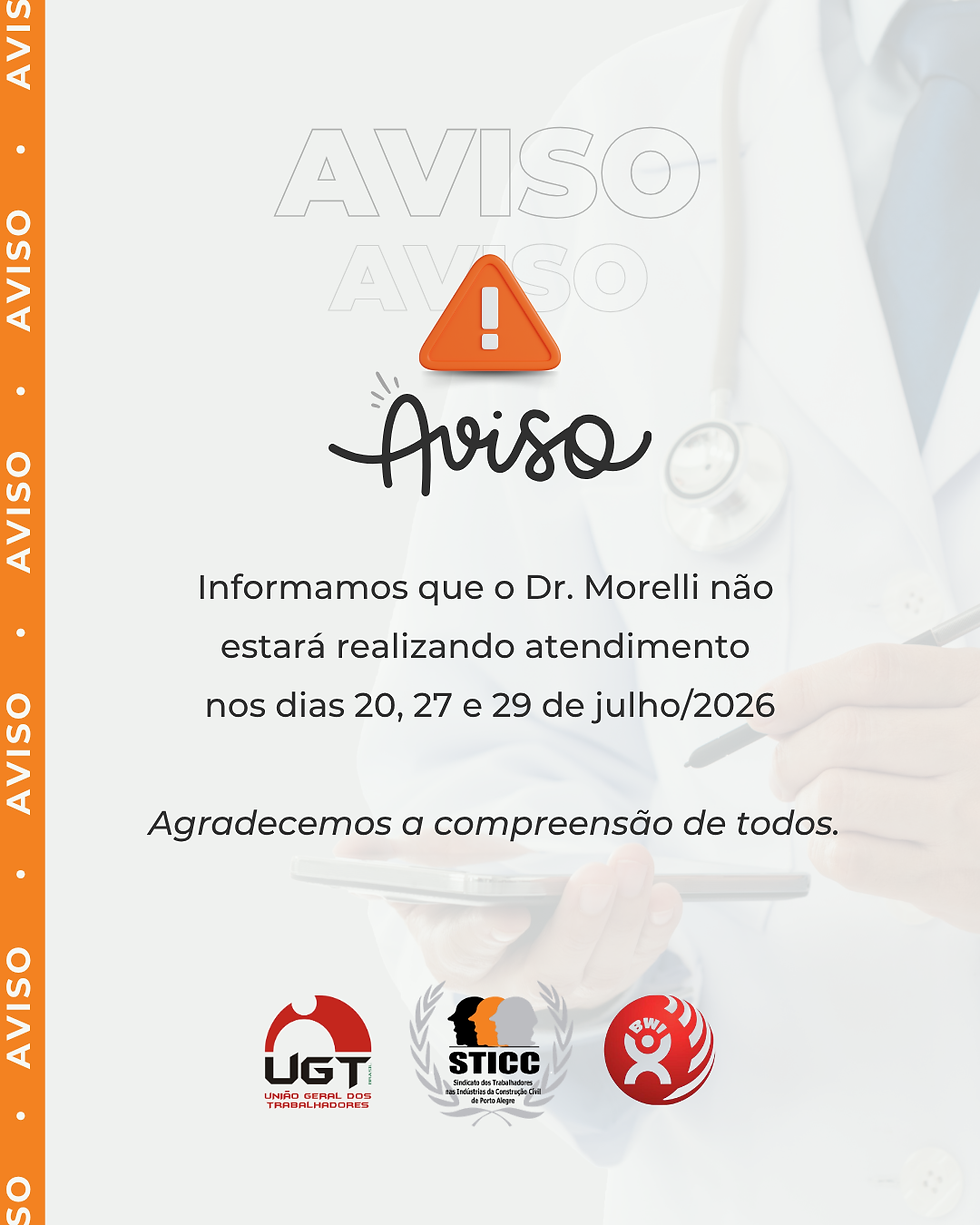  Aviso importante!