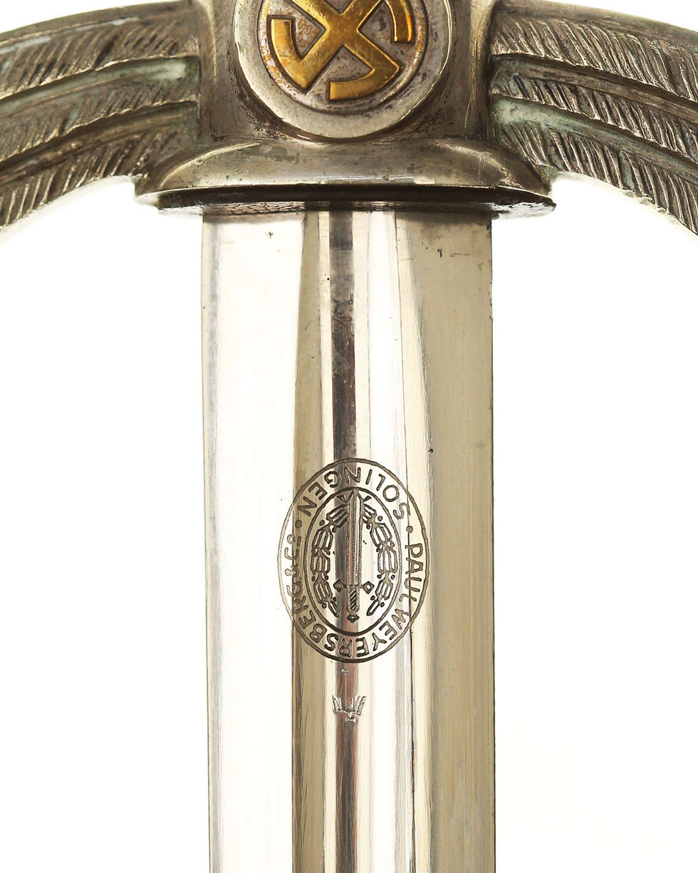 Thumbnail: Early Luftwaffe Officer Sword [M1935] by Paul Weyersberg Solingen