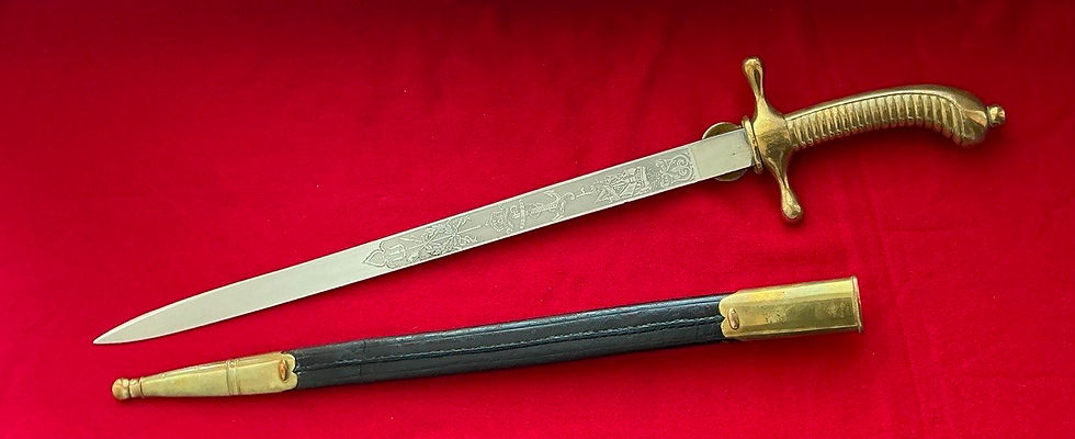 Thumbnail: Imperial German Naval Cadet/Applicant dagger Model 1872