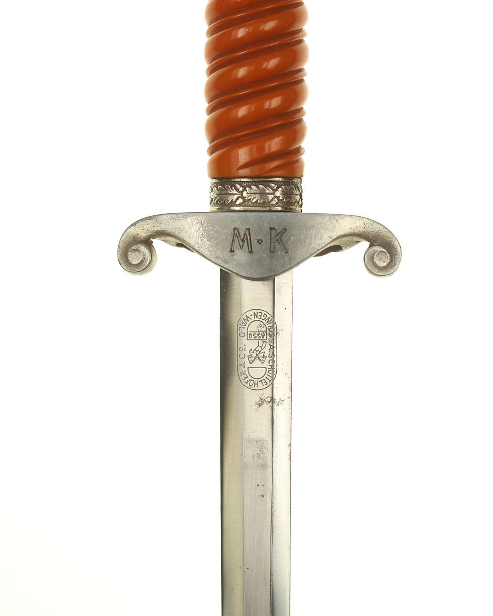 Thumbnail: Max Körner bundle + Army Officer’s Dagger by Artur Schüttelhöfer ASSO Solingen
