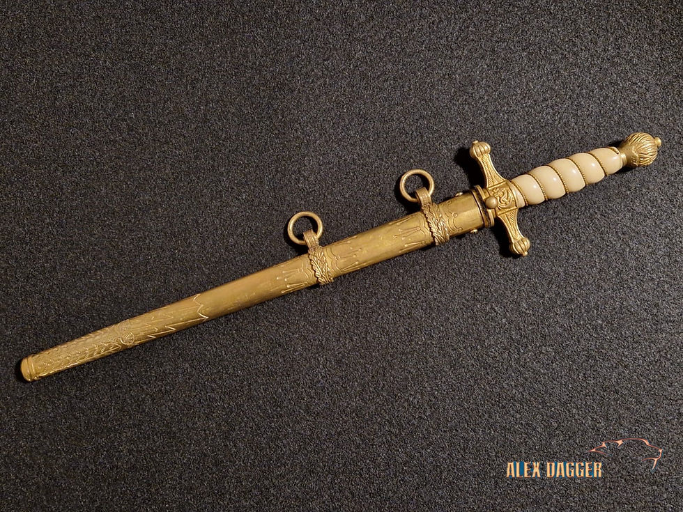 Thumbnail: Reichsmarine Dagger [1st Model] by Alcoso Solingen