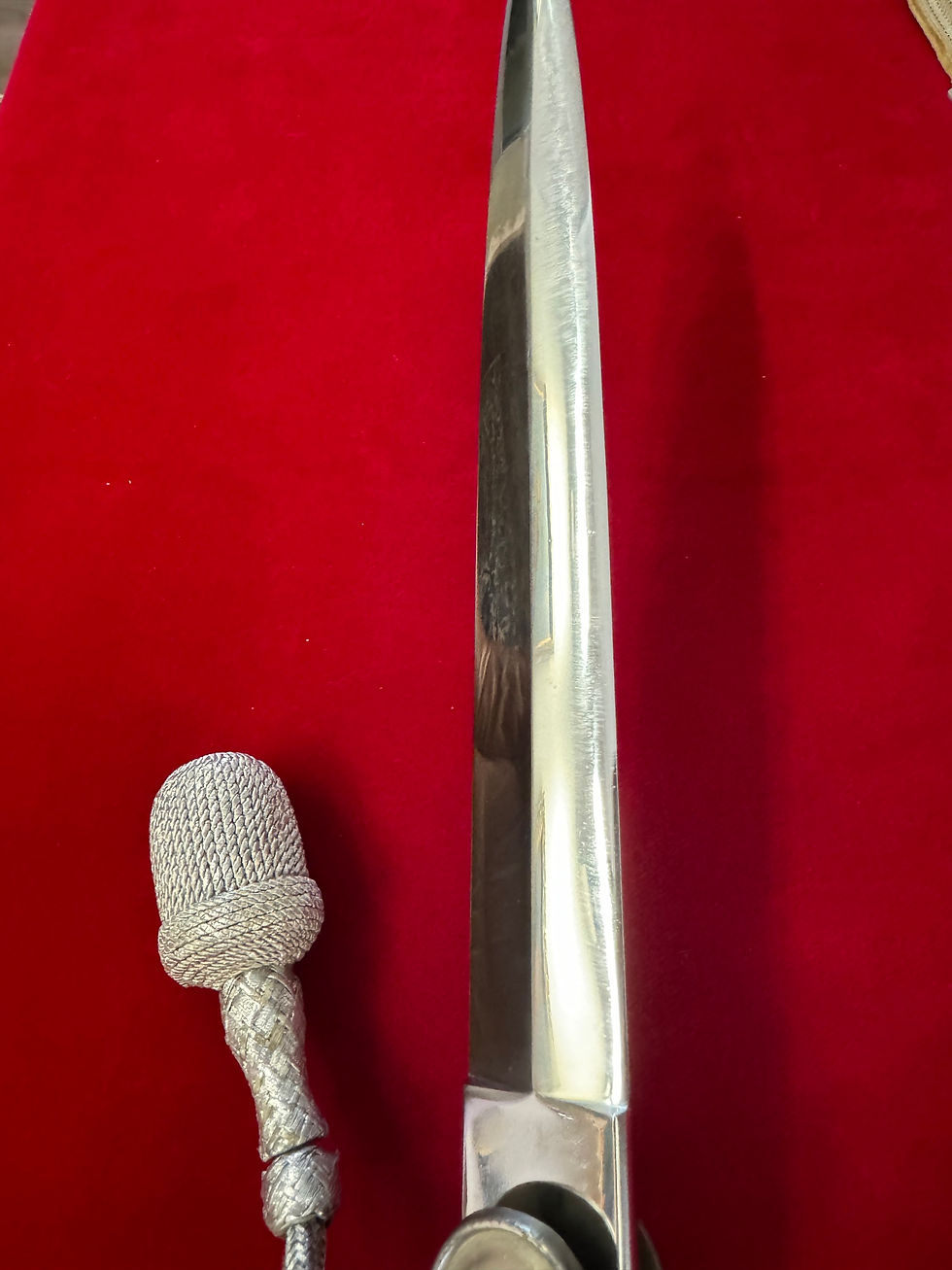 Thumbnail: M38 DRK leader's dagger with hangers and portopee