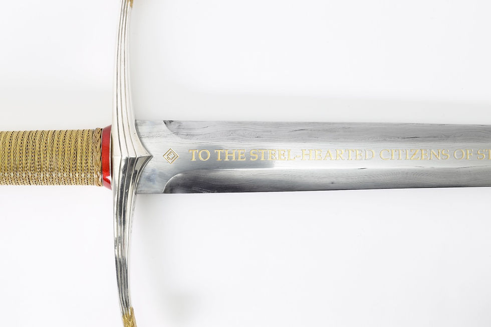 Thumbnail: The Honor Sword “Stalingrad” of King George VI fully reconstructed by original