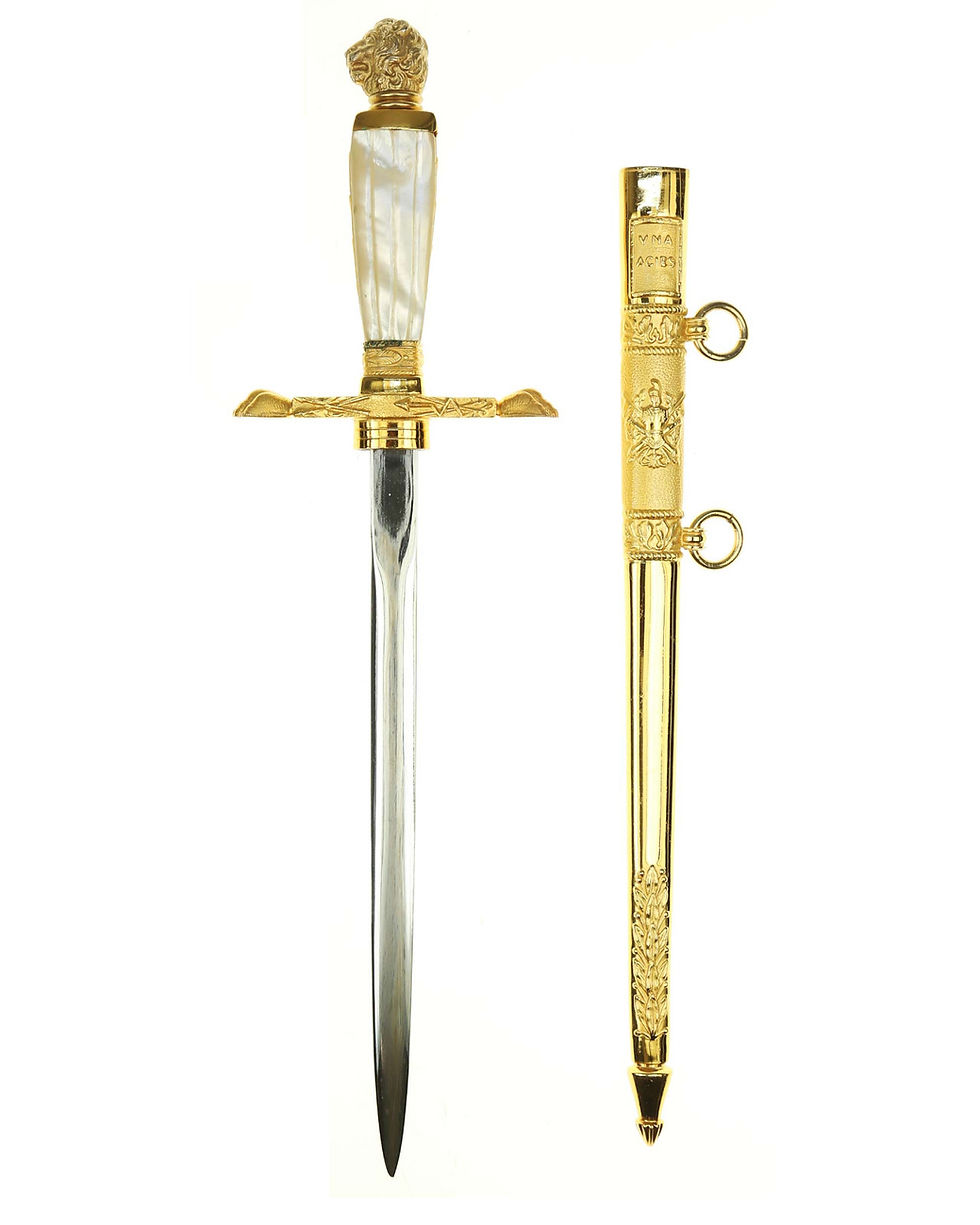Thumbnail: Italian Cadet Dagger of the Modena Military Academy  by F.lli Turco Napoli. 