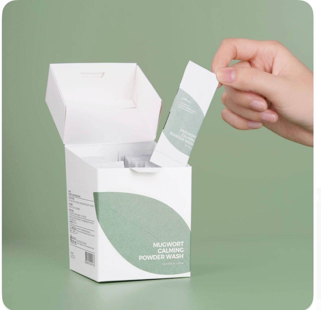 ISNTREE - Mugwort Calming Powder Wash