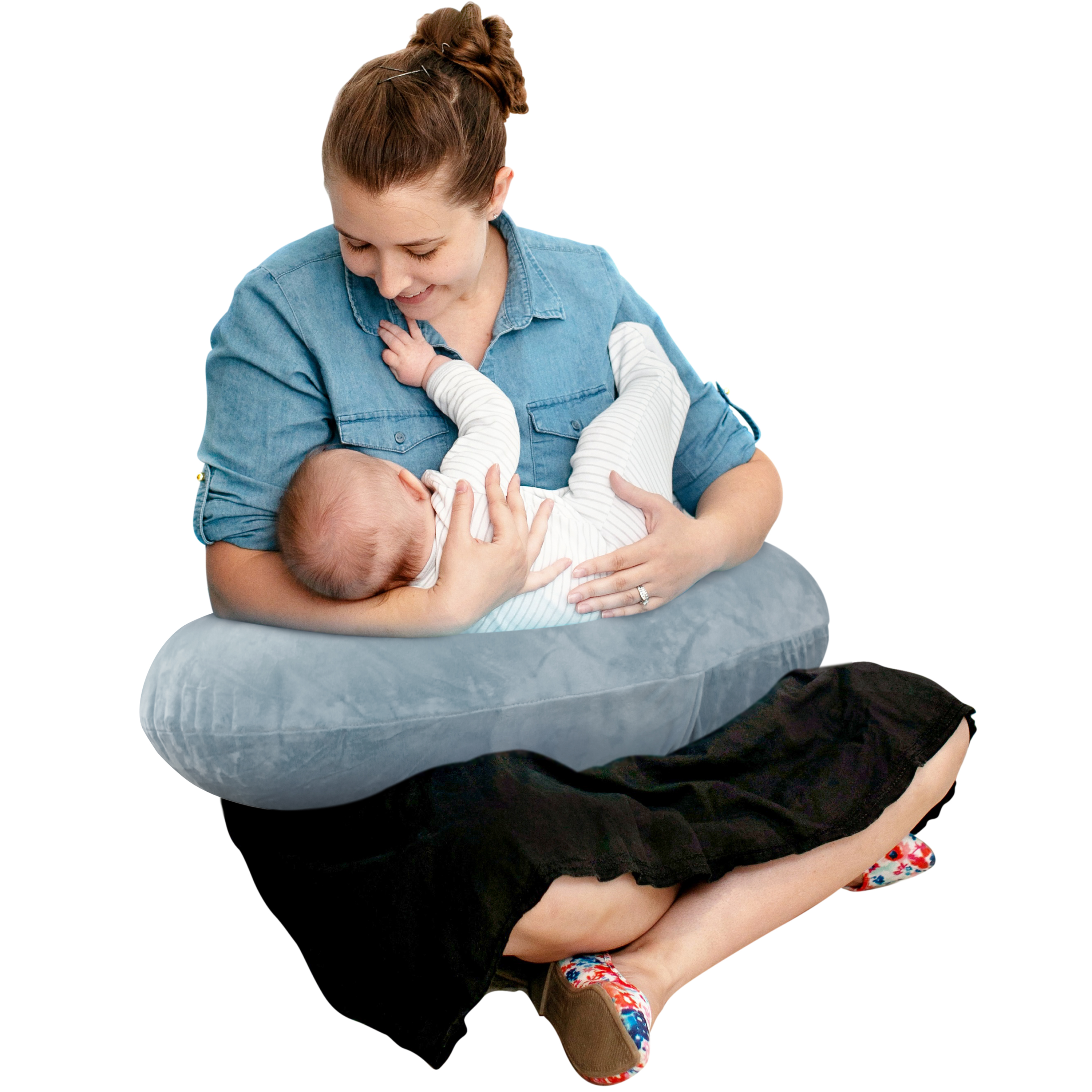 Inflatable feeding pillow hotsell