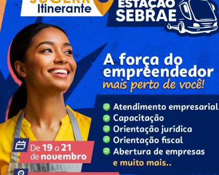Jucerr e Sebrae-RR realizam ação itinerante