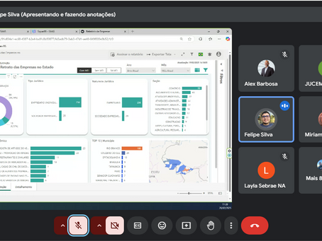 Convênio Redesim Conectada promove workshop sobre BI para colaboradores das Juntas Comerciais