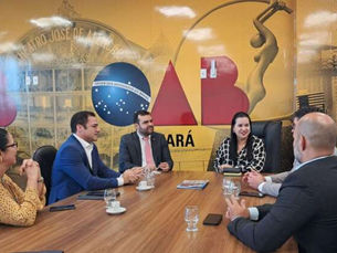 Jucec visita OAB-CE para apresentar a Redesim e fortalecer parceria