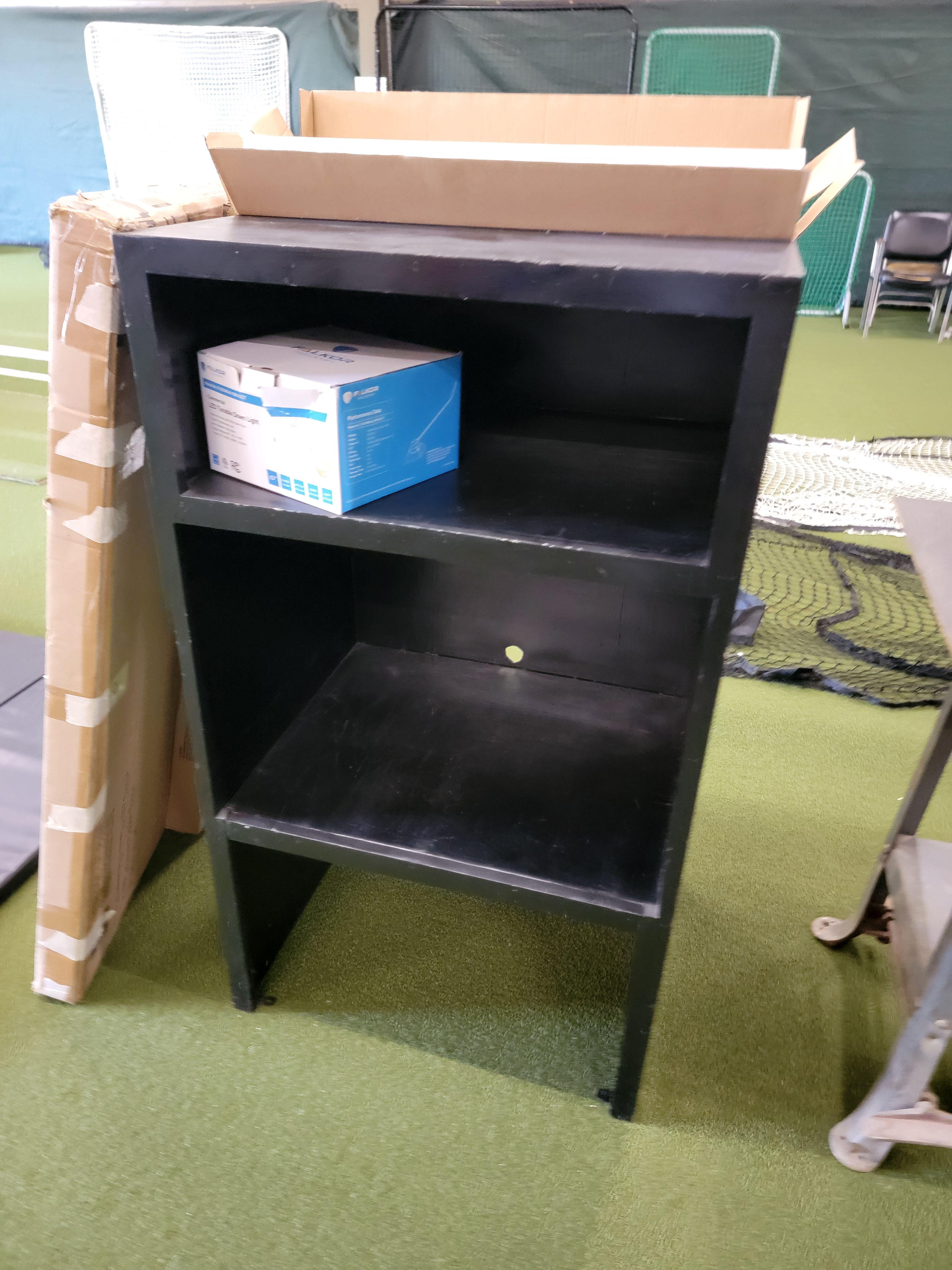 Black Wooden Bookshelf