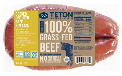 Teton Grass Fed Kielbasa