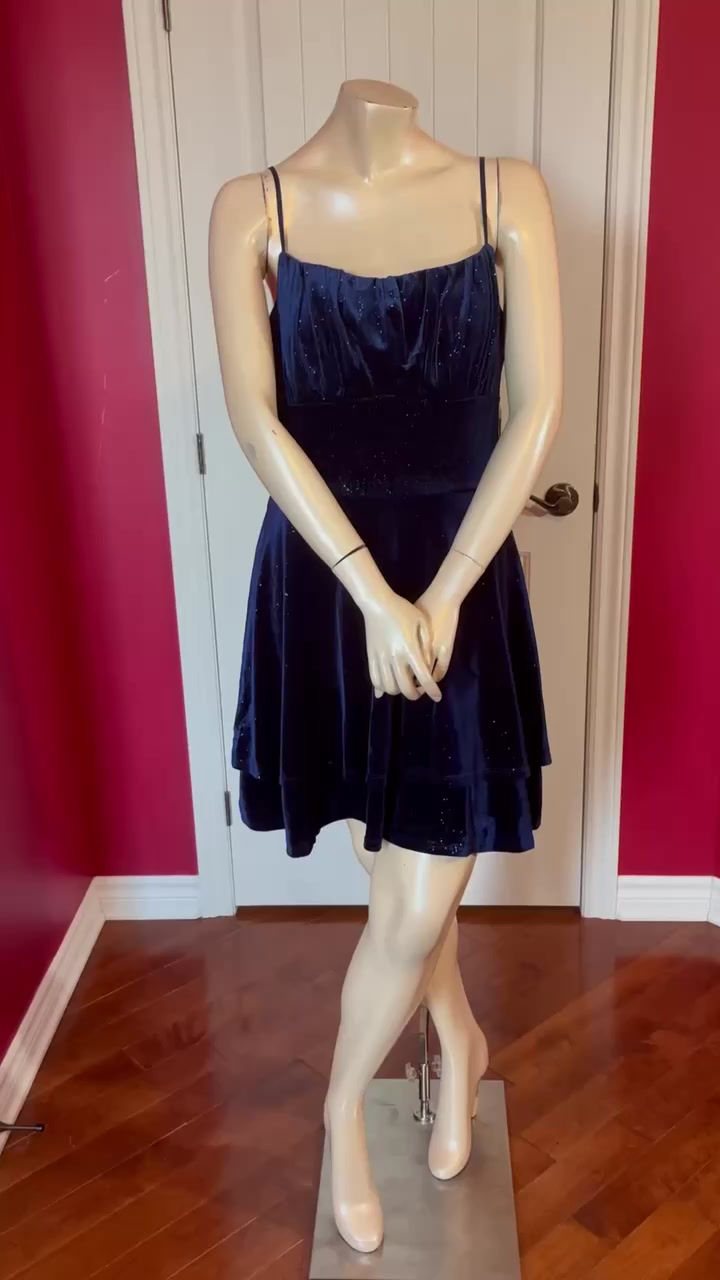 Thumbnail: Emerald Sundae Dress - Large 14 / XL 16 - Navy