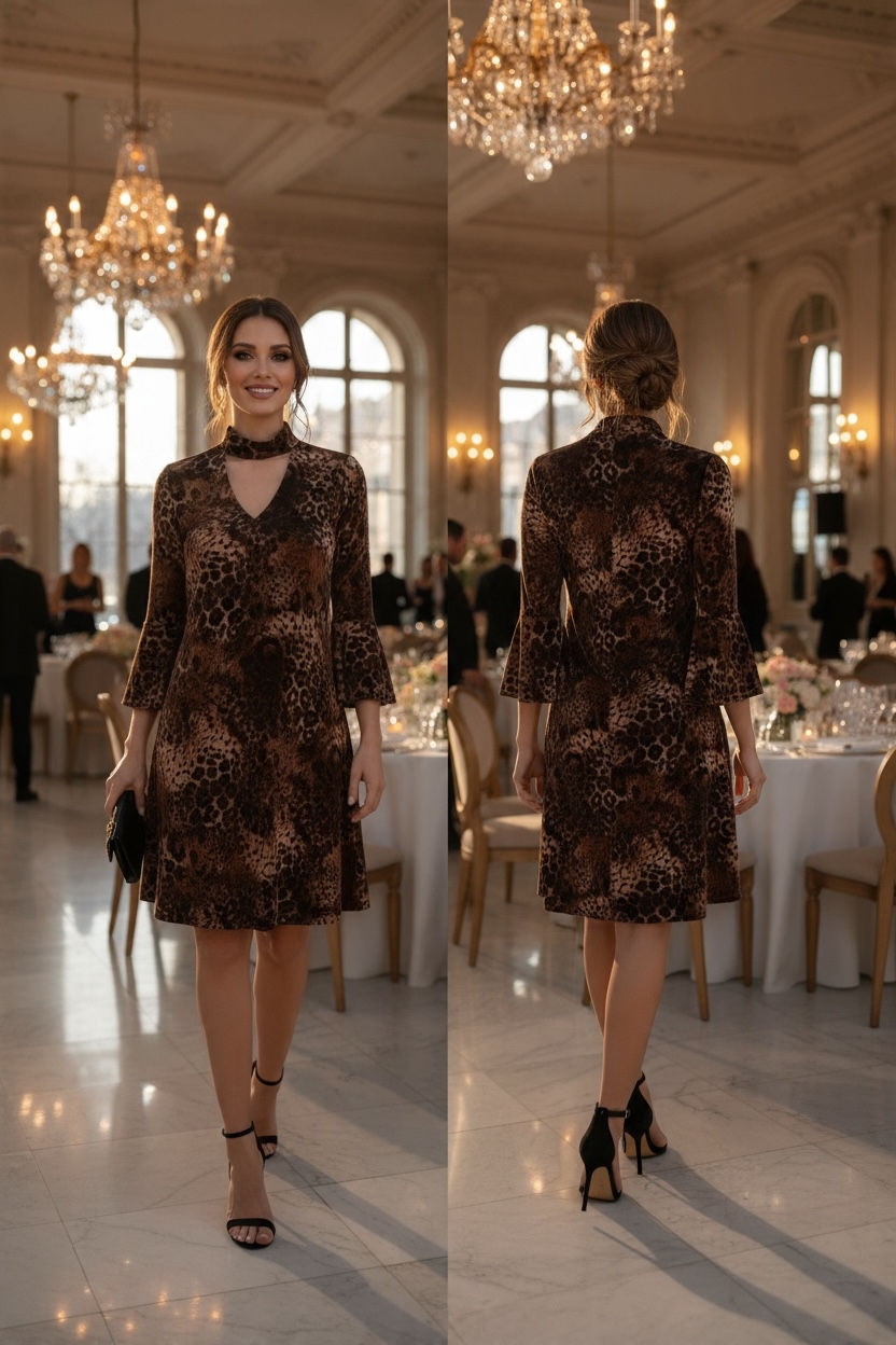 Robe Jessica Howard - Medium 8 - Animal Print