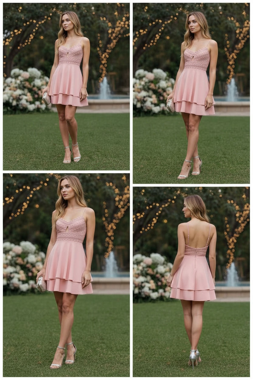 Thumbnail: City Studio Dress - Large 12 - Pink