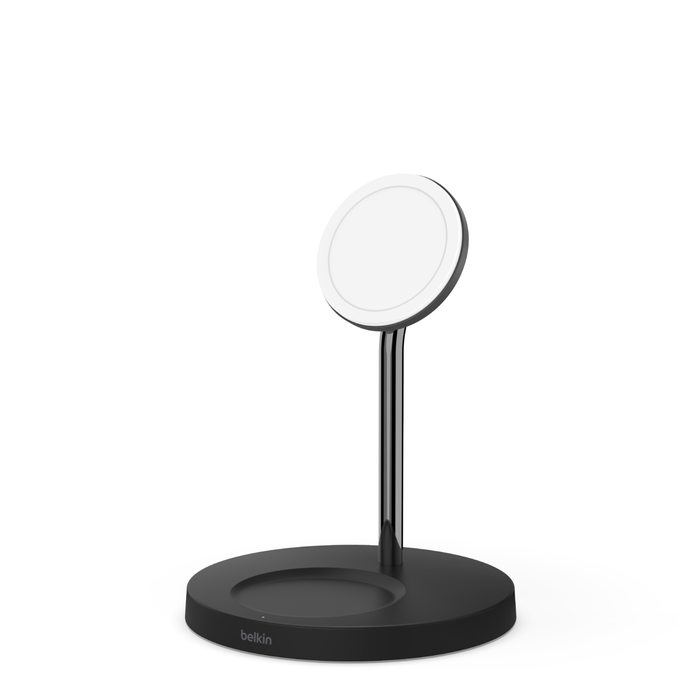 Miniature : Chargeur sans fil Belkin 2-en-1 avec support MagSafe officiel 15W