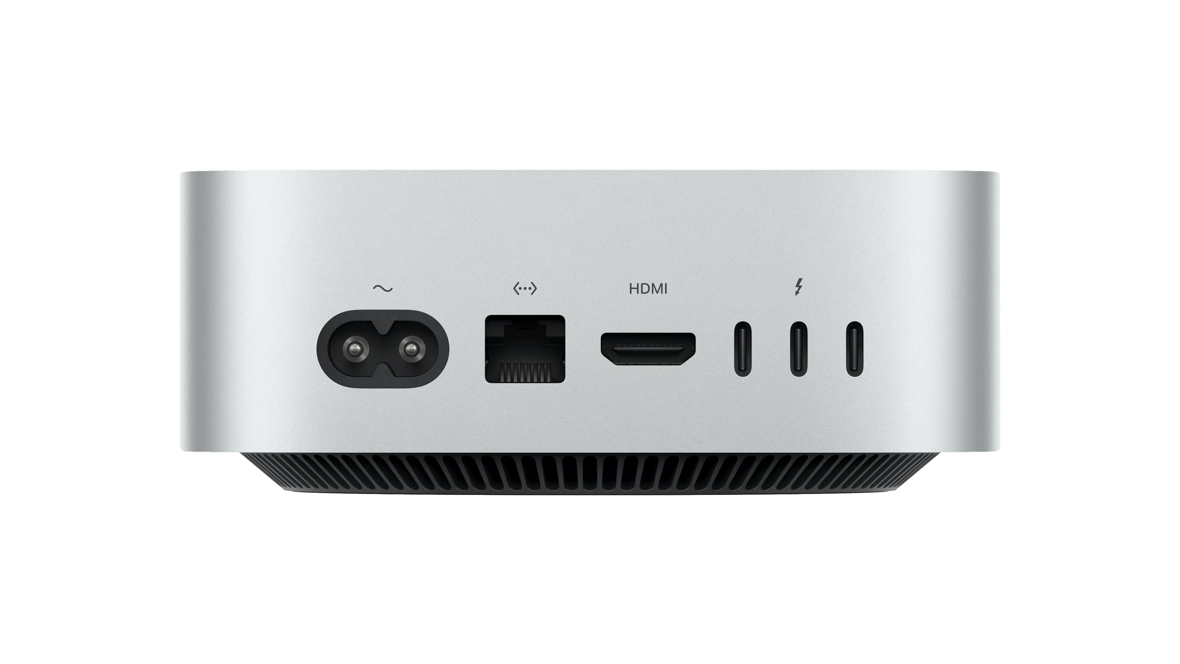 Mac Mini M4 vue d'arrière