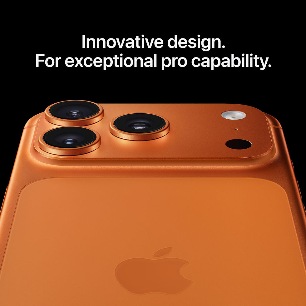 Miniature : iPhone 17 Pro 256 Go gros plan bord fin et finition aluminium