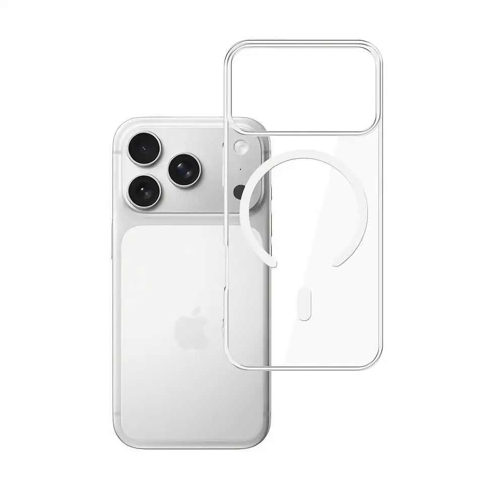 Coque iPhone 17 Pro MagSafe - 3mk Clear MagCase - Mageek Store Revendeur Agrée Apple Tunisie