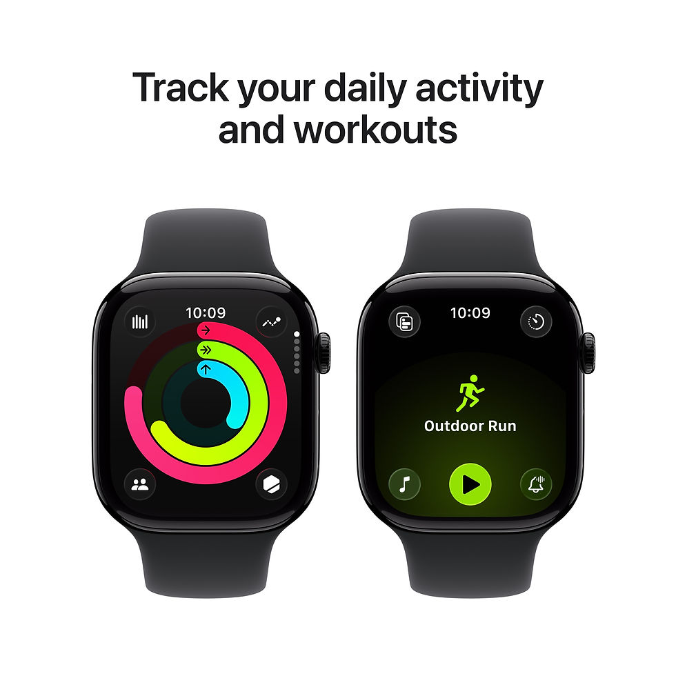 Miniature : Apple Watch Series 11 46 mm GPS Jet Black Aluminium Sport Noir - Mageek Store Revendeur Agrée Apple