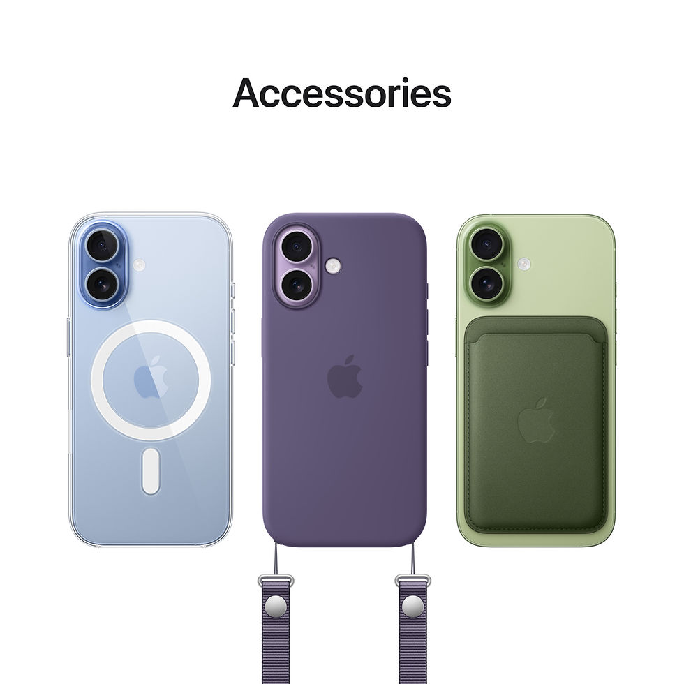 Miniature : 3 iPhone 17 avec accessoires Apple authentiques vendus à part