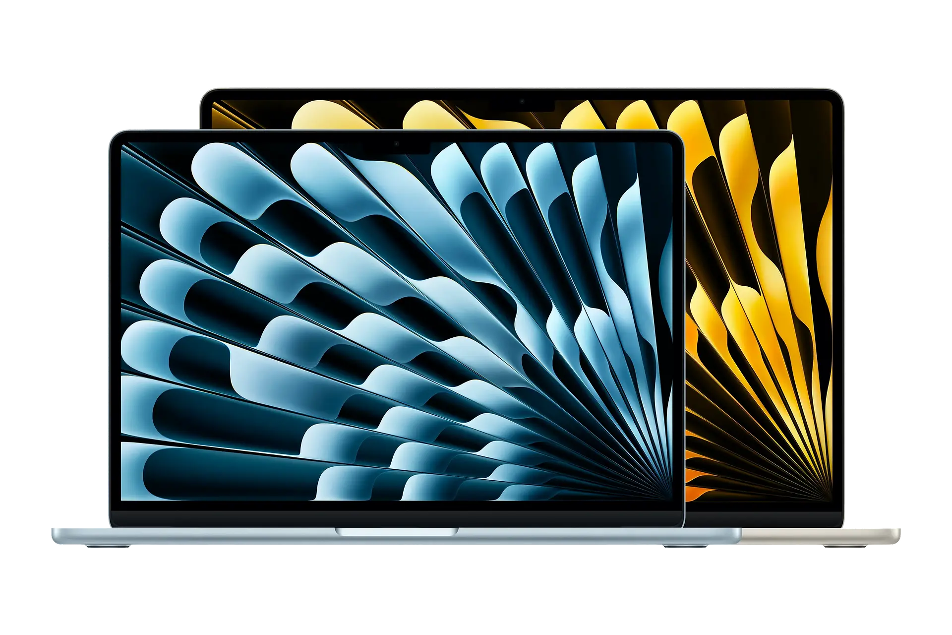 MacBook Air 13 pouces et 15 pouces.