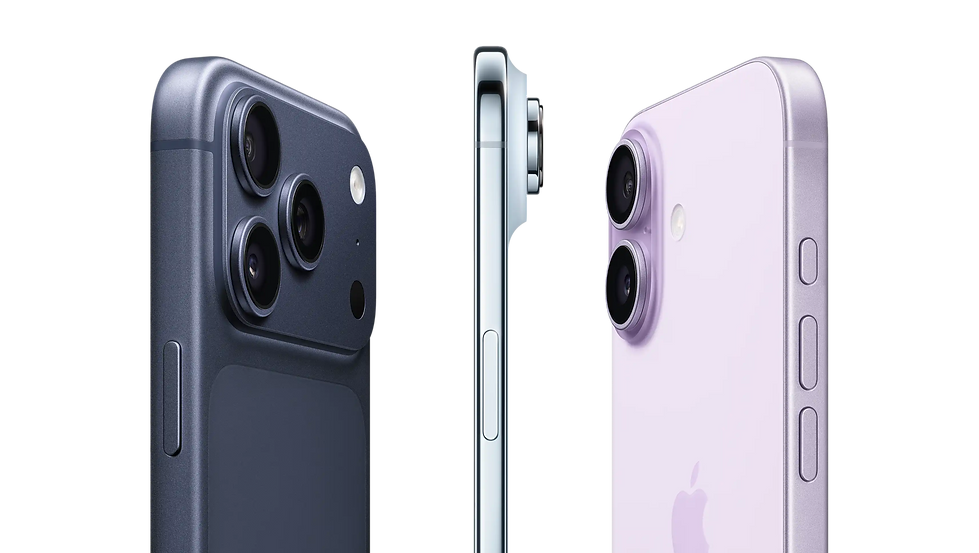 Famille iPhone :  iPhone 17 Pro - iPhone Air - iPhone 17